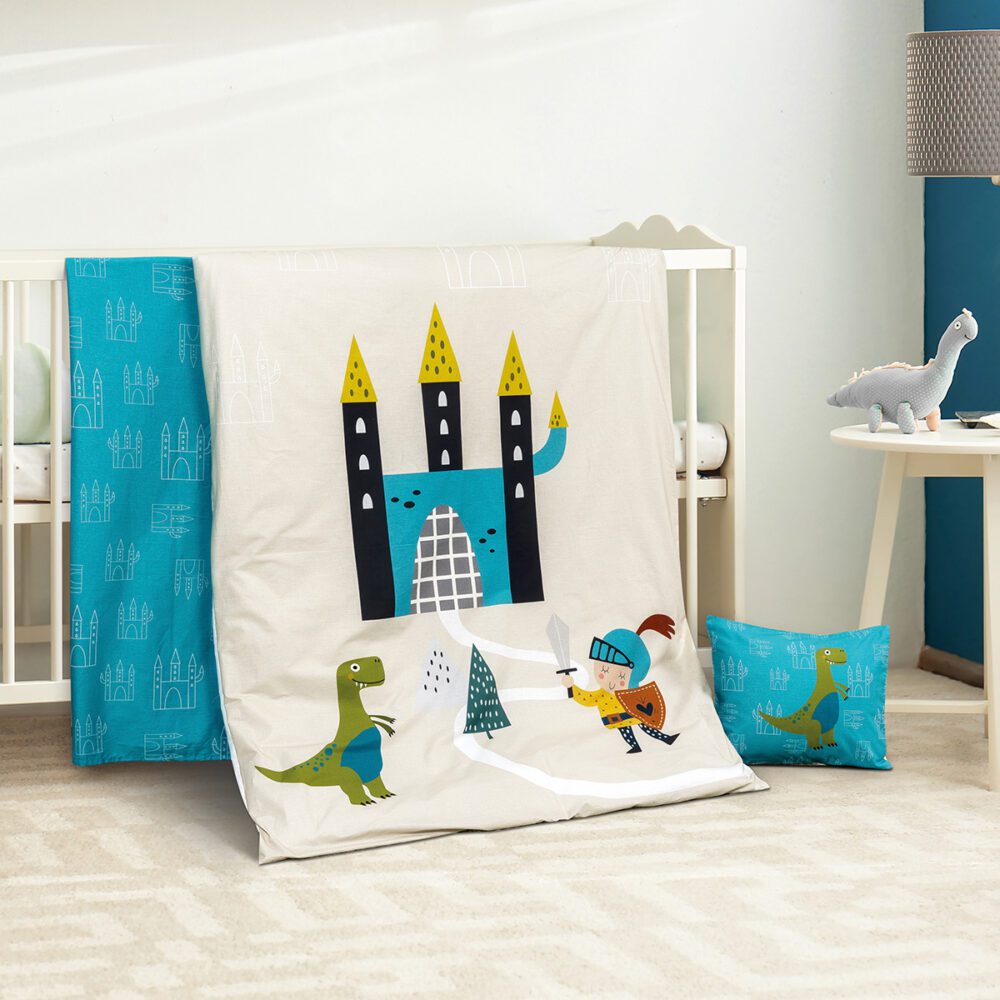Cute,Nursery,Interior,With,Comfortable,Crib,Near,White,Wall